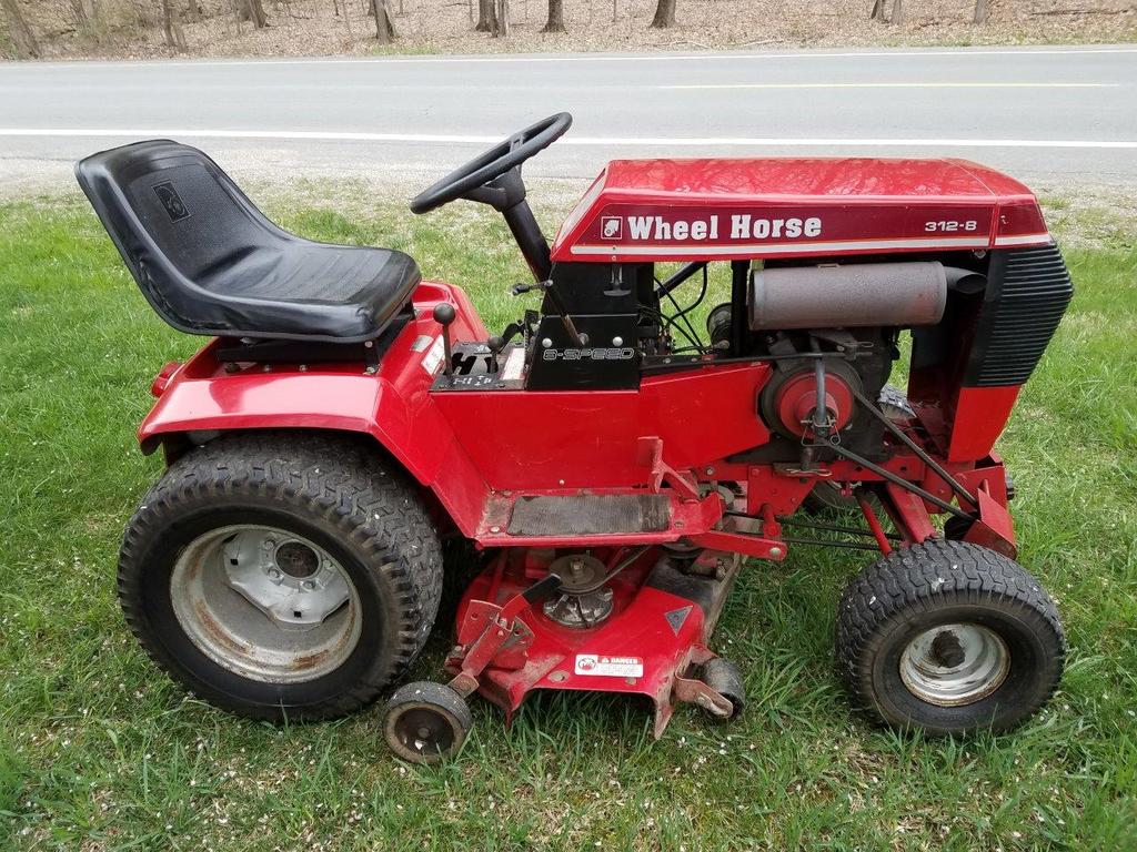 1987 Wheel Horse 312-8 - Wheel Horse Sold Archive - RedSquare Wheel