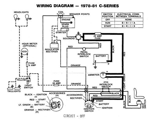 Tractor 1978 C-121 Auto D&A TIPL Wiring SN.pdf - 1978-1984 - RedSquare ...