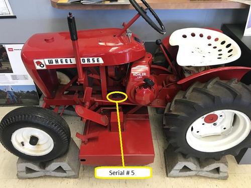 Wheel horse rj 58 best sale for sale