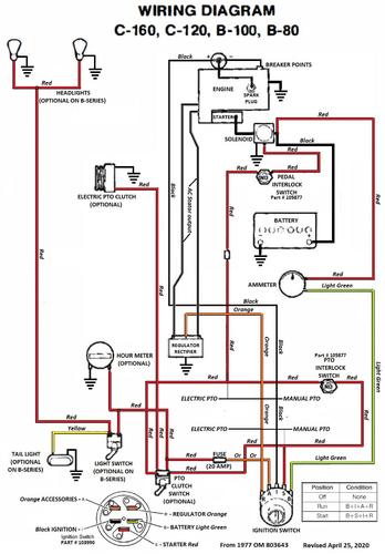 Tractor 1976 C -Series 8-speed OM Wiring Revised.pdf - 1973-1977 ...