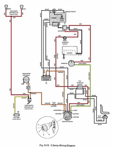 Tractor 1979 C -Series Late OM Wiring Revised.pdf - 1978-1984 ...