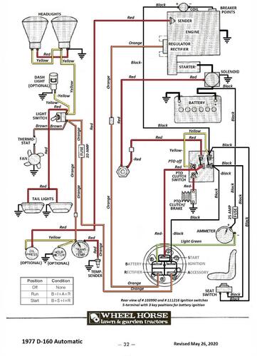 Tractor 1977 D-160 Auto Wiring Revised only.pdf - 1973-1977 - RedSquare ...