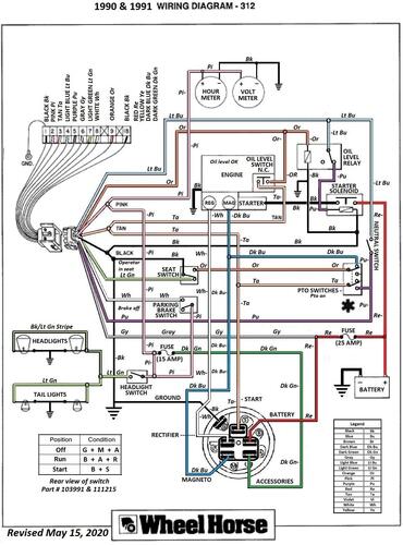 Tractor 1991 312-8 Wiring Detailed Revised.pdf - 1991-1997 - RedSquare