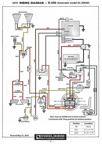 Tractor 1979 D-200 Auto Wiring Revised.pdf - 1978-1984 - RedSquare