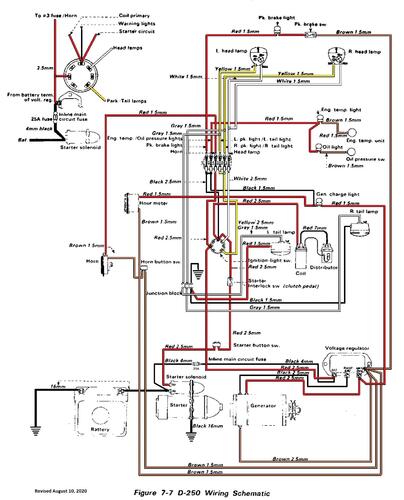 Tractor 1976 D-250 10-speed Wiring Only Revised.pdf - 1973-1977 