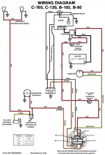 Tractor 1977 B- Series 8-Speed D&A OM Wiring Revised SN.pdf - 1973-1977 ...