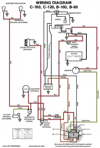 Tractor 1977 B- Series 8-Speed D&A OM Wiring Revised SN.pdf - 1973-1977 ...