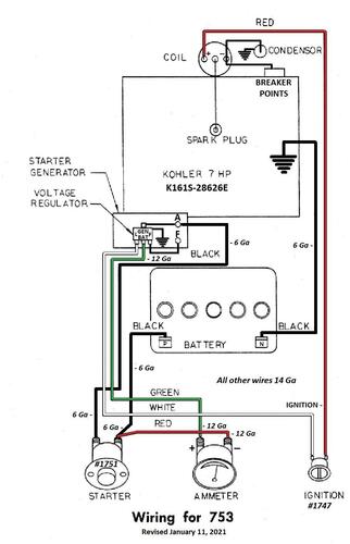 Tractor 1963 633, 653 & 753 D&A IPL Wiring Rev SN.pdf - 1955-1964 ...