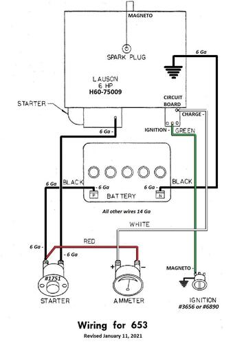 Tractor 1963 633, 653 & 753 D&A IPL Wiring Rev SN.pdf - 1955-1964 ...