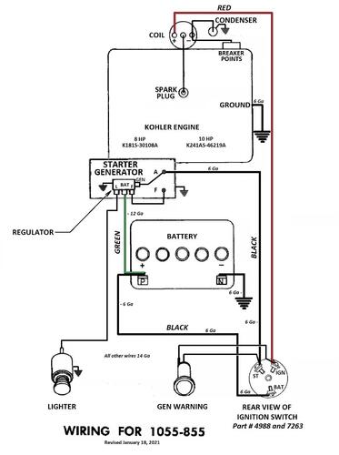 Tractor 1965 855 & 1055 D&A OM IPL Wiring Rev SN.pdf - 1965-1972 ...