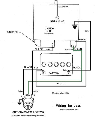 Tractor 1966 Lawn Ranger D&A TIPL Wiring Rev SN.pdf - 1965-1972 ...