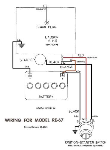 Tractor 1967 RE-67 & RR-67 Reo RER D&A OM IPL Wiring Rev SN.pdf - 1965 ...