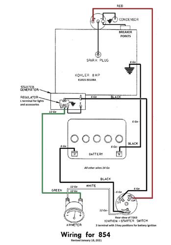 Tractor 1964 854 D&A OM IPL Wiring Rev SN.pdf - 1955-1964 - RedSquare ...