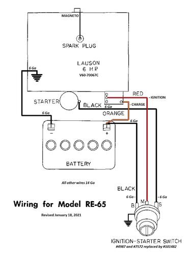 Tractor 1965 Re-65 & Rr-65 Reo Rer D&a Om Ipl Wiring Rev Sn.pdf - 1965 