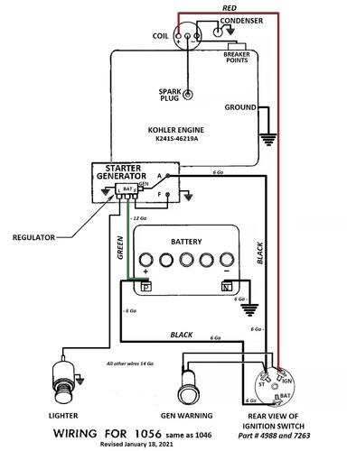 Tractor 1966 1046 D&A TPL Wiring Rev SN.pdf - 1965-1972 - RedSquare ...