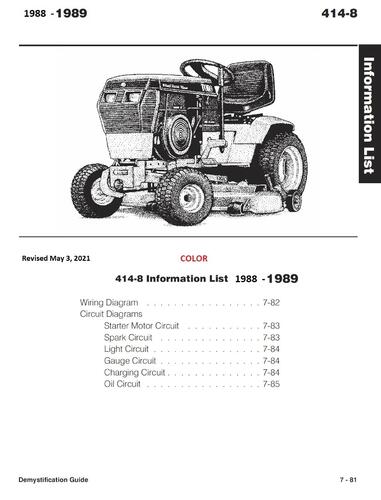 Tractor 1988 414-8 Wiring Detailed Rev.pdf - 1985-1990 - RedSquare