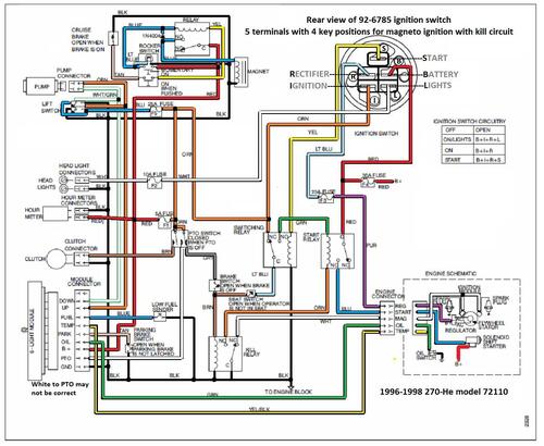 Tractor 1996 270-he D&a Om Ipl Wiring Rev Sn.pdf - 1991-1997 