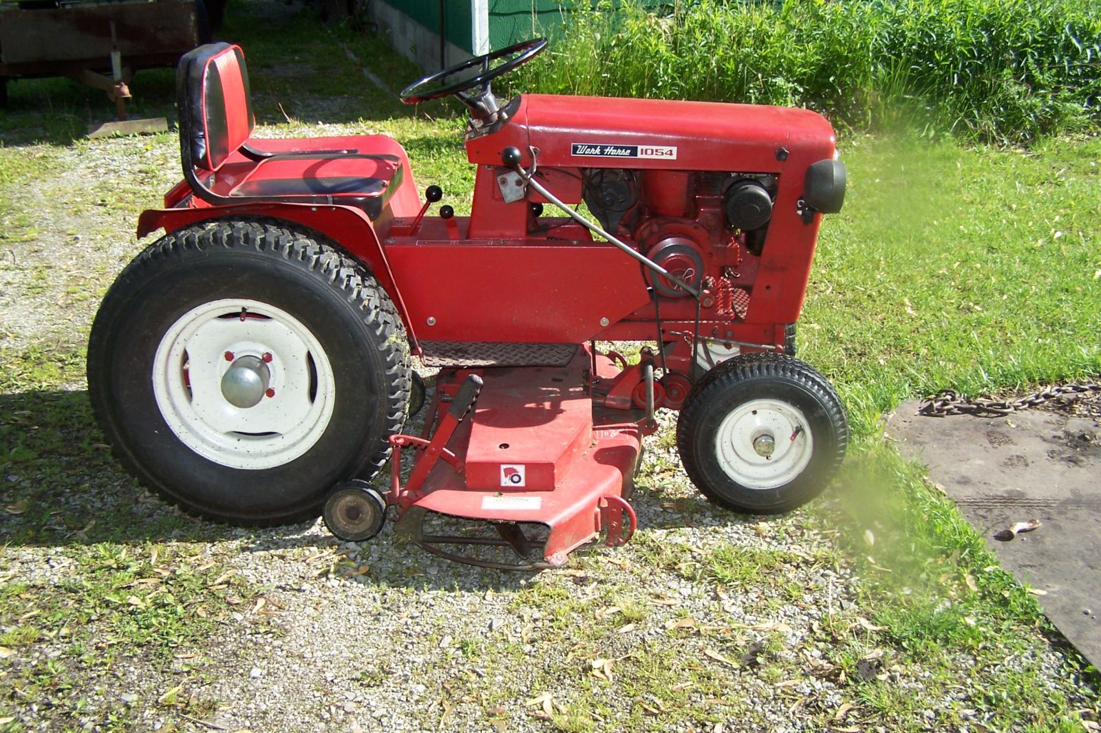 1964 Wheel Horse 1054 Tractor With 48 Inch Mower Deck 1955 1964