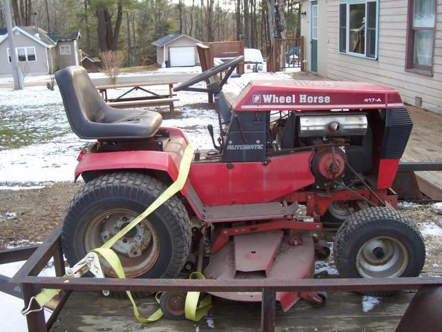 417-A - Wheel Horse Tractors - RedSquare Wheel Horse Forum