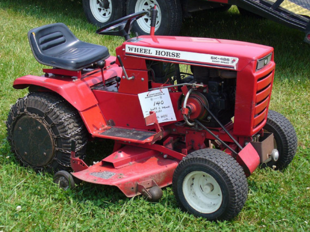 MY 1982 SK486 I BOUGHT NEW - Wheel Horse Tractors - RedSquare Wheel ...