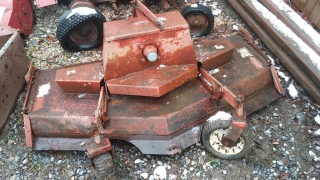 Wheel Horse D 3pt Finish Mower Attachment - Wheel Horse Tractors ...