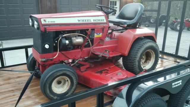 Wheel horse 2024 d250 craigslist