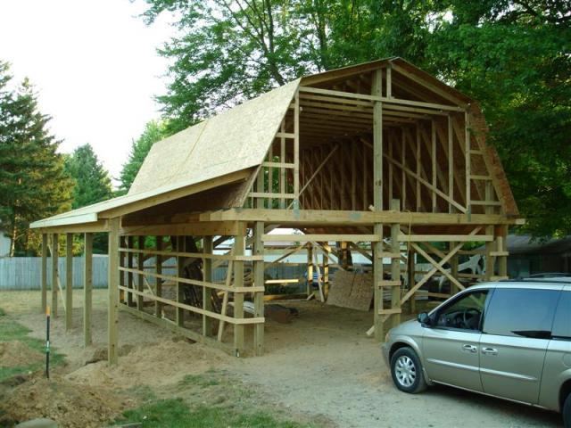 New Pole Barn ( Insulation ?? ) - non tractor related discussion ...