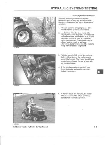 Input needed for a 522xi - Wheel Horse Tractors - RedSquare Wheel Horse ...