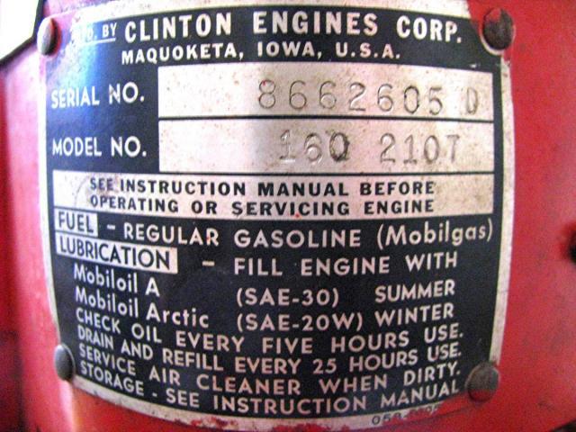 Clinton engines corporation