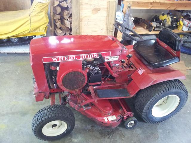 Wheel horse c100 online parts