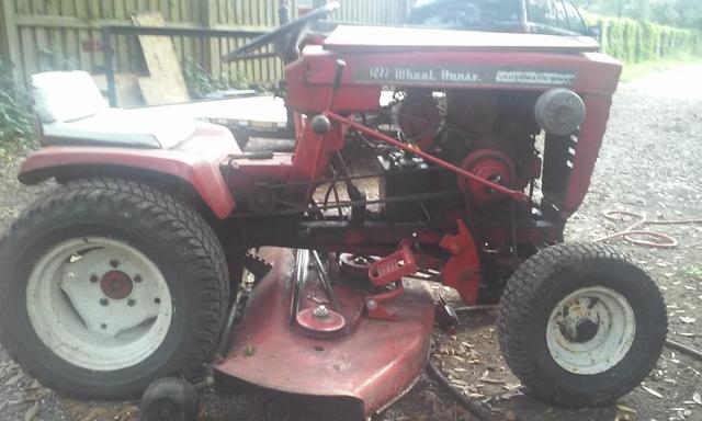 200 craigslist find 1967 model 1277 Wheel Horse Tractors