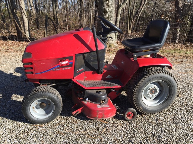 Picked Up A 268 Hydro Today - Wheel Horse Tractors - Redsquare Wheel 