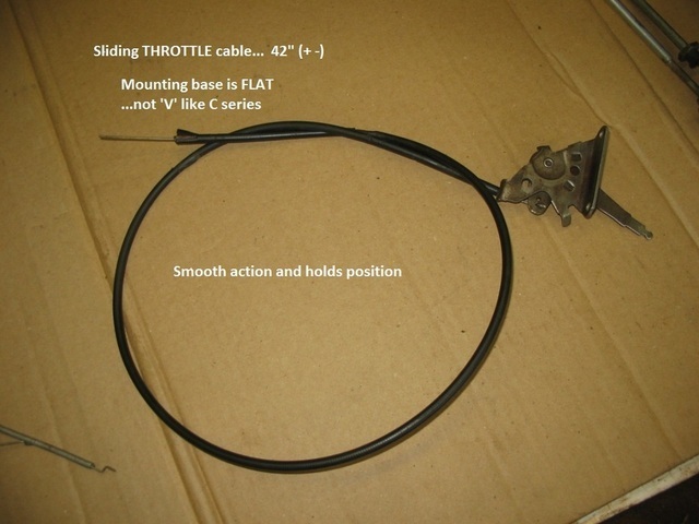 312-8 throttle cable - Wheel Horse Tractors - RedSquare Wheel Horse Forum