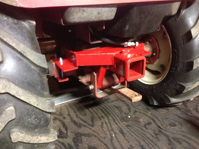 Awesome hitch - Implements and Attachments - RedSquare Wheel Horse Forum