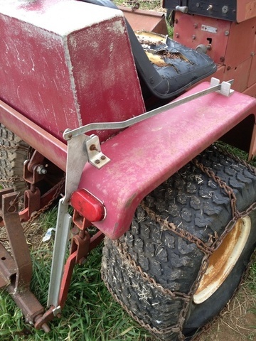 Homemade garden tractor discount attachments