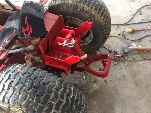 Wheel horse sleeve hitch sale