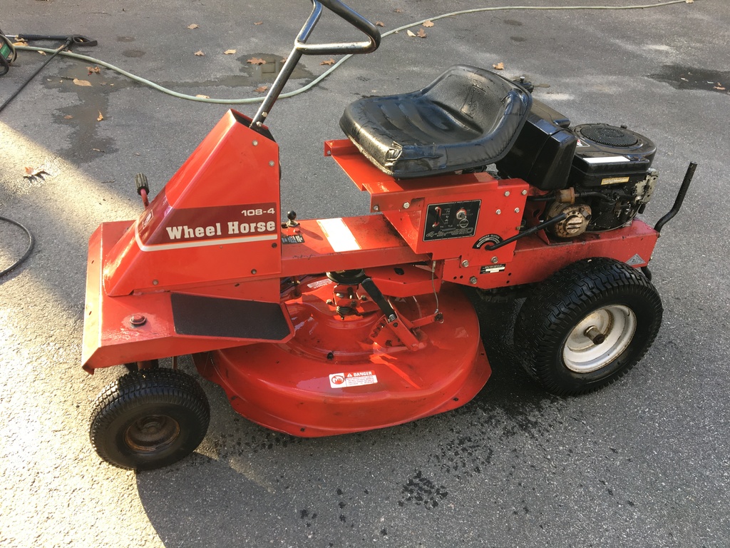 Wheel Horse 108-4 - Wheel Horse Sold Archive - RedSquare Wheel Horse Forum