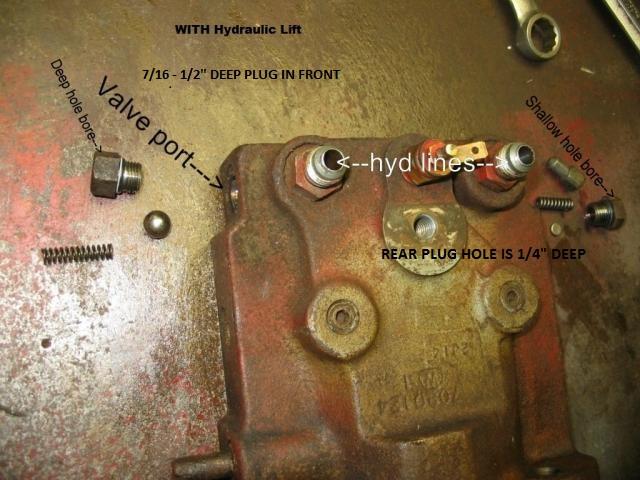 Retrofit hydraulics to C120 question? - Wheel Horse Tractors ...