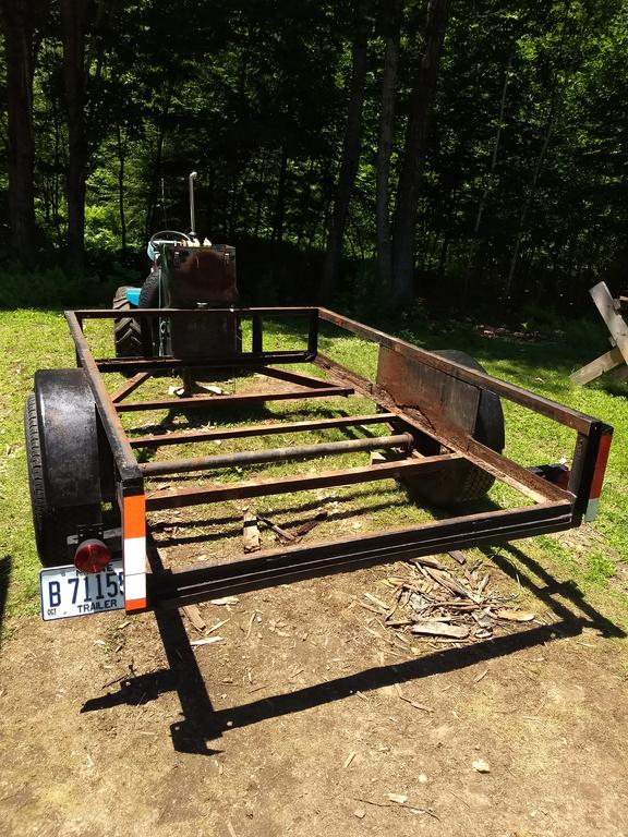 5 x 8 utility trailer re-decking project - Restorations, Modifications ...