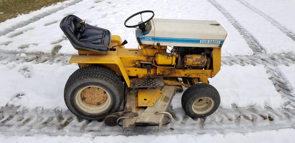 Cub 104 w/ hydraulic lift - other brands - RedSquare Wheel Horse Forum