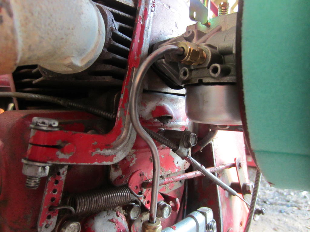 K241 Carburetor linkage Engines RedSquare Wheel Horse Forum