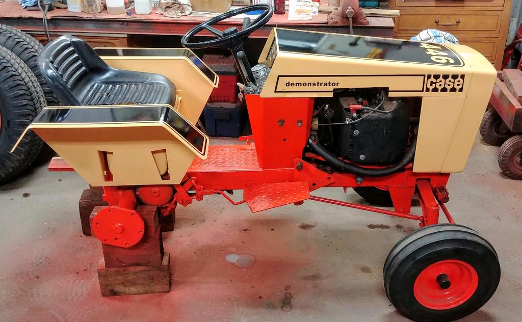 case garden tractor forum