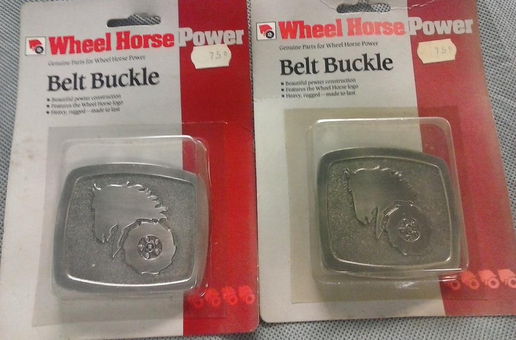 wheel horse belt buckle