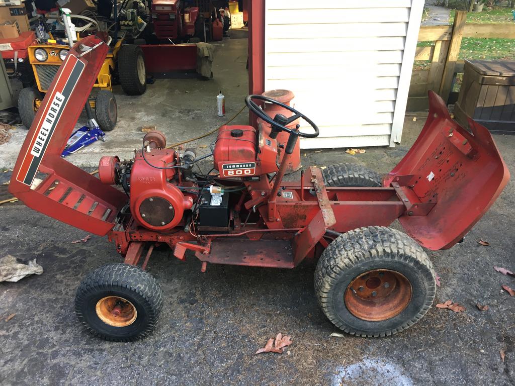 Wheel horse best sale commando 800