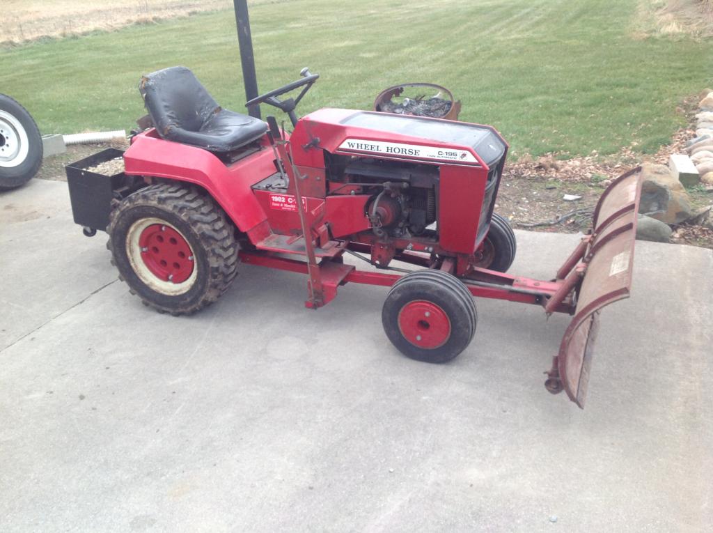 Ready for winter! - Wheel Horse Tractors - RedSquare Wheel Horse Forum