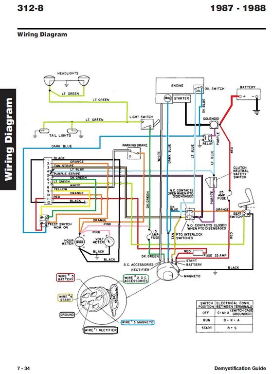 Need some electrical help. - Wheel Horse Electrical - RedSquare Wheel ...