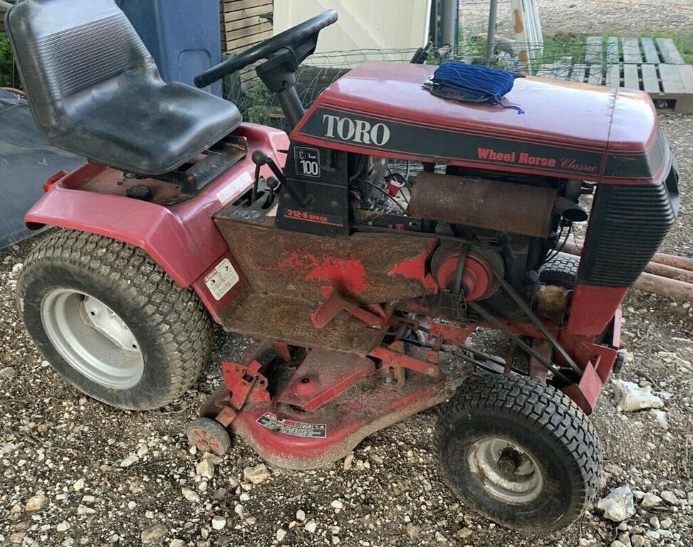 Making progress on my 312-8 - Wheel Horse Tractors - RedSquare Wheel