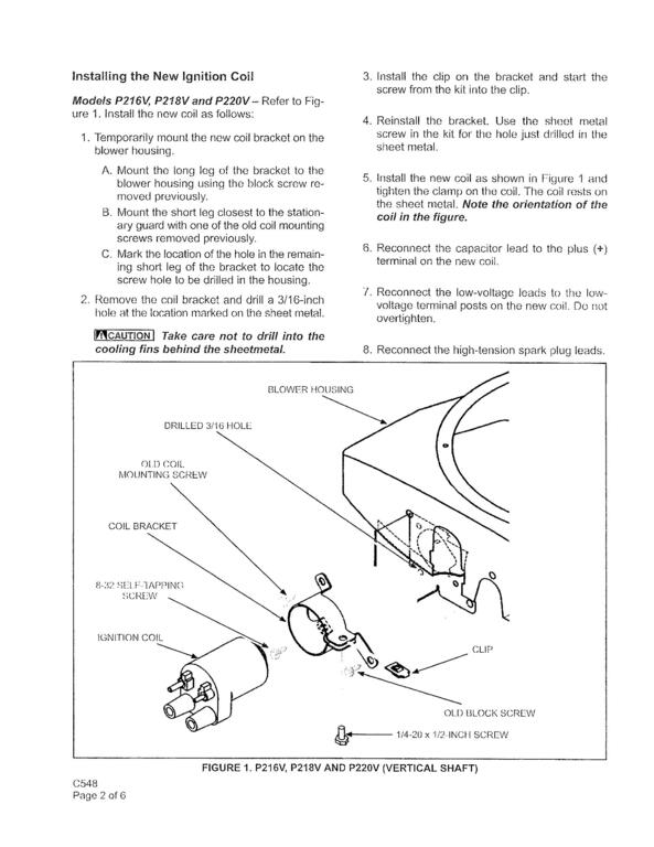 520H Ignition coil - Engines - RedSquare Wheel Horse Forum