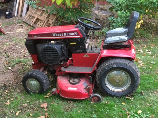 Just picked up a 520H, not running for 5 years - Wheel Horse Tractors ...