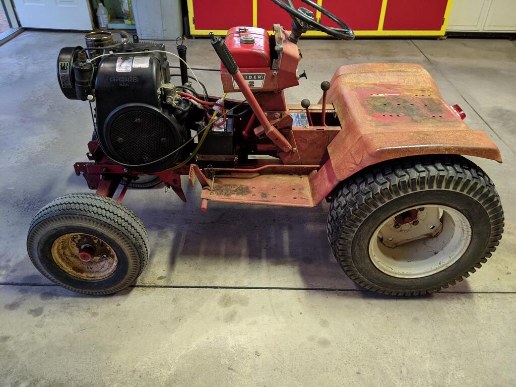 1968 Raider 12 - Wheel Horse Tractors - RedSquare Wheel Horse Forum